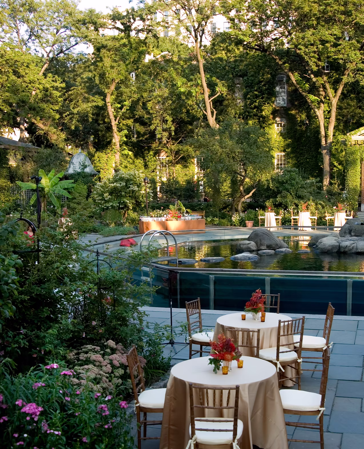 Garden event setup